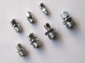Adjustable Compression Fittings ( brass & SS )