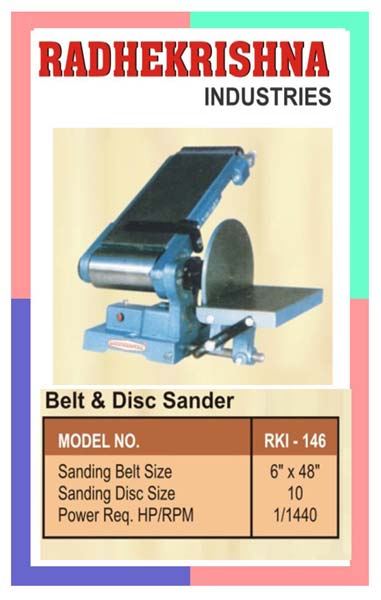 Belt Disc Sander