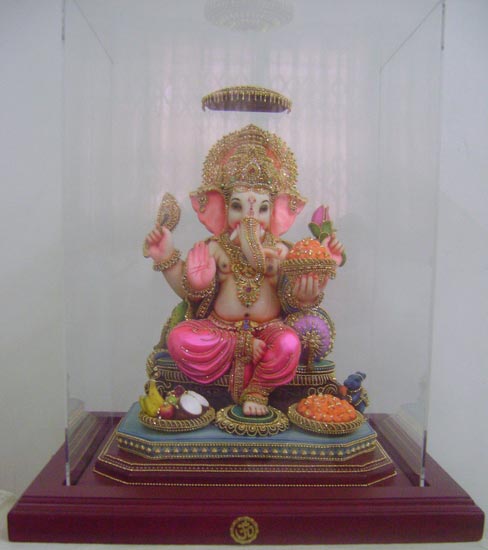 Gunj Ganesh with Jewellery