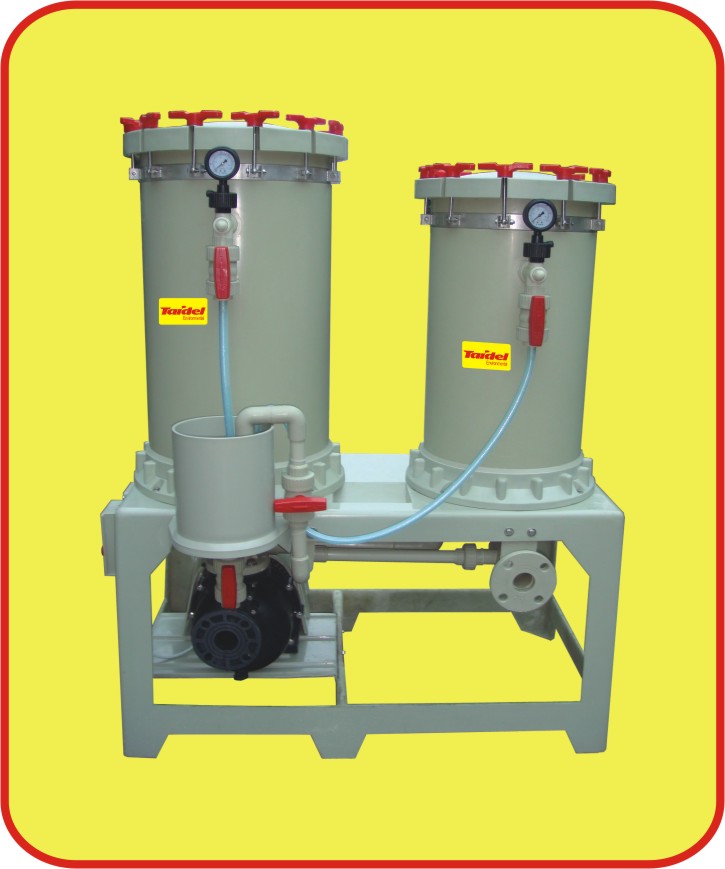 MS Double Cartridges Chemical Solution Filter