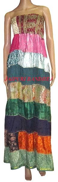 2014 New Designs Vintage Silk Saree Girls Dresses