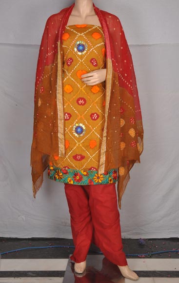 Bollywood Bandhej Salwar Kameez Suit