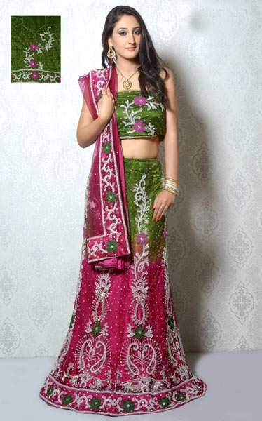 Indian Bridal Wear Lehenga Choli