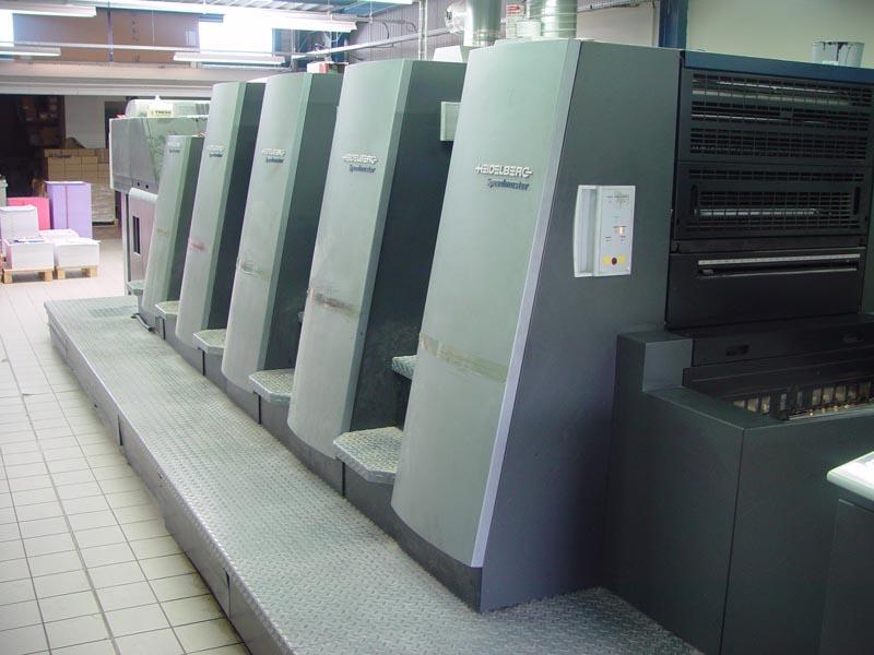 ( Cd 74-4 L) heidelberg offset printing machines
