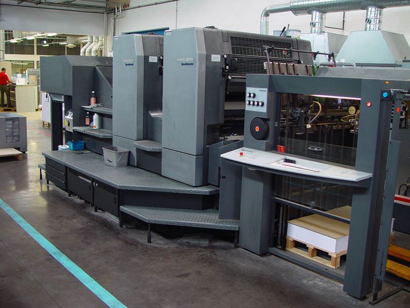 (sm 102-2p 2001) heidelberg offset printing machines