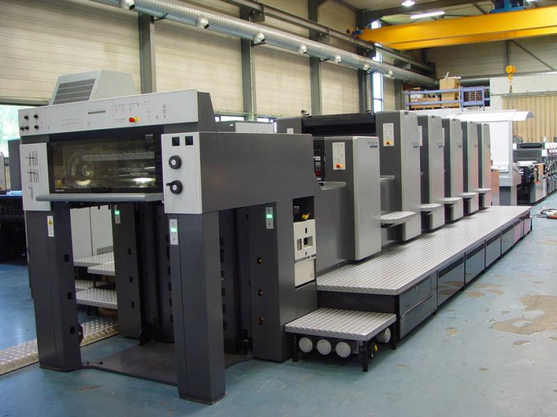 ( Sm 74-5 L H) heidelberg offset printing machines
