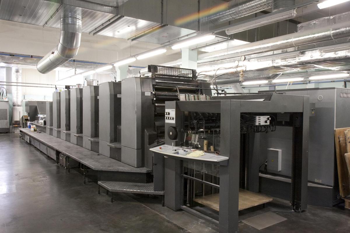 ( Cd 102-6+lx) Heidelberg Speed master printing machine