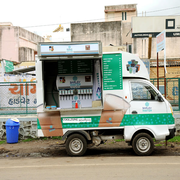 Mobile Soda Fountain Machine