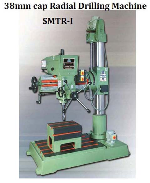 Fine Feed Radial 38mm Cap Radial Drilling Machine
