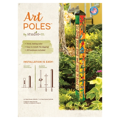 Art Poles Small Sign