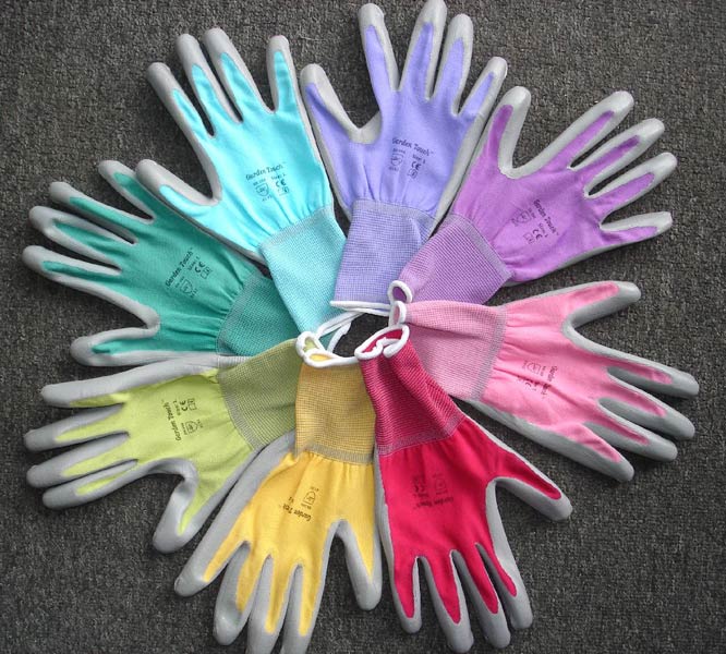 Garden Glove - Nitrile Coated Nylon Glove