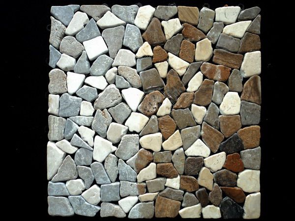 Mosaic Aberdeen Brown Sunset White Tile (Regular) 12 Usd / Box