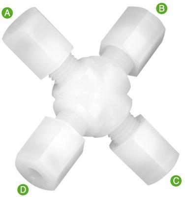 PTFE  Tube Connector