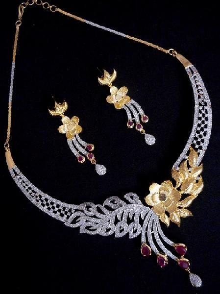 CZ Necklaces, CZ Jewellery, Impex fashions