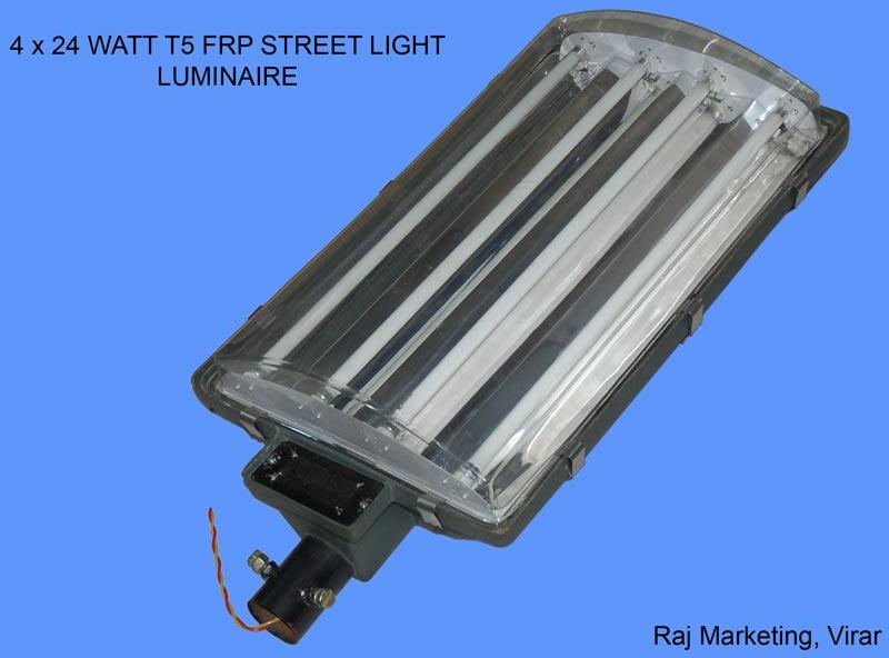 T5 Fluorescent Street Light Luminaire