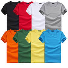 Mens Solid Plain T-Shirts