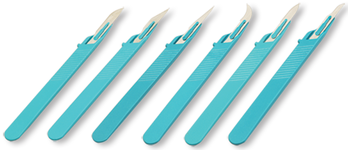 surgical disposable scalpels