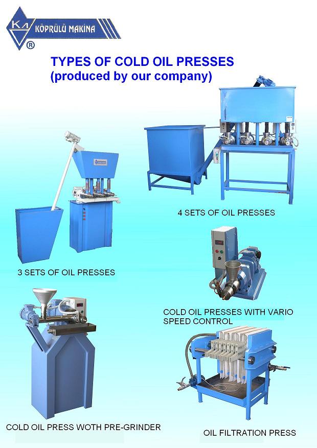 Cold & Hot Oil Press Machine by Koprulu Makine Hirdavat Insaat Tarim ...