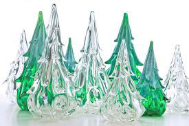 Glass Christmas Tree