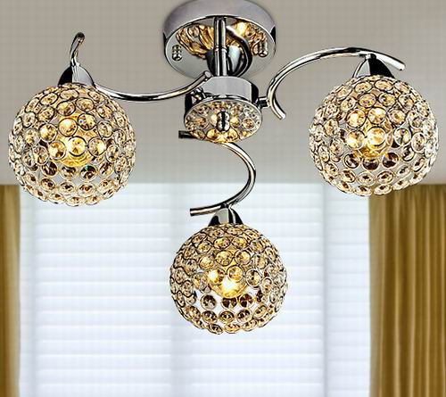 Ceiling Light Chandeliers With 3 Ball Manufacturer In Uttar