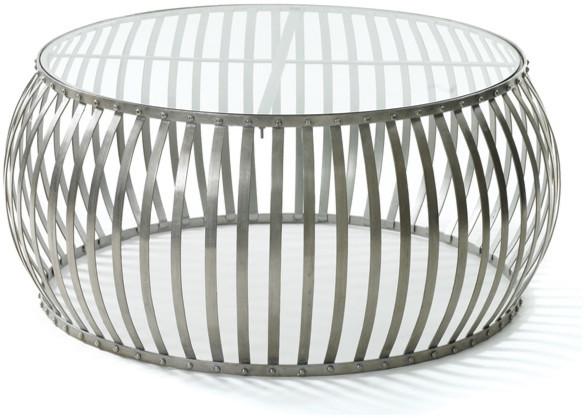 MODERN STRIPS COFFEE ROUND TABLE