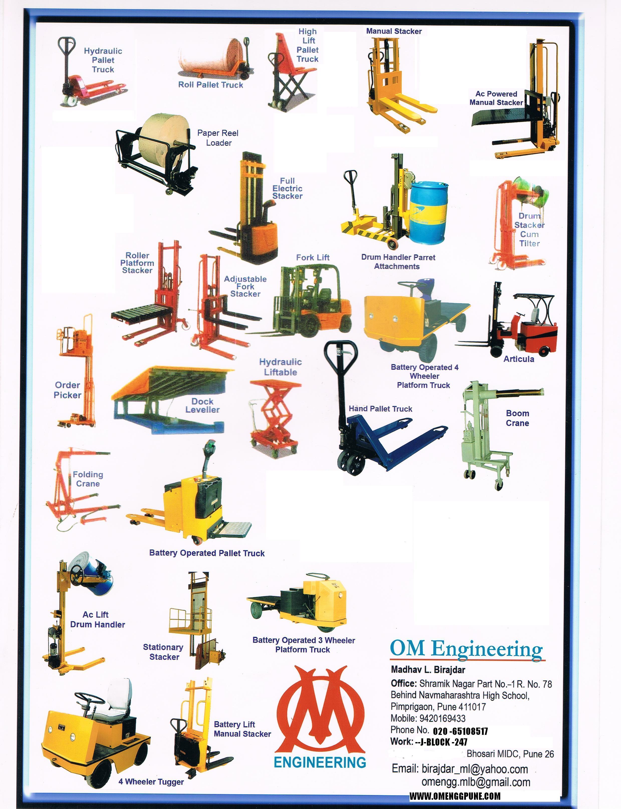 Material Handling Equipment Buy Material Handling Equipment In Pune 