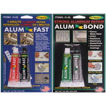 Hypoxy AlumBond & AlumFast Strong & Instant Leak Repair