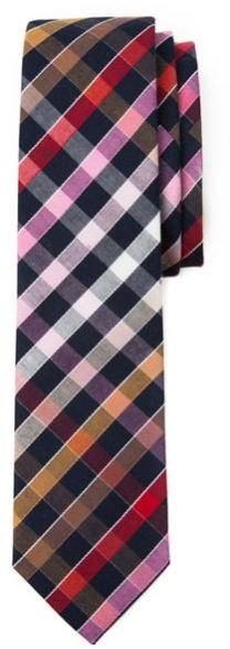 Executive Plaid Tie - Black