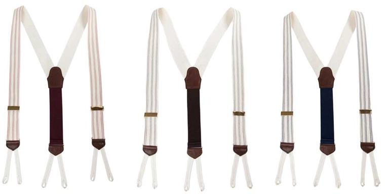 Handmade Cotton Suspenders Made in USA