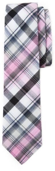 Picnic Plaid Tie - Pink