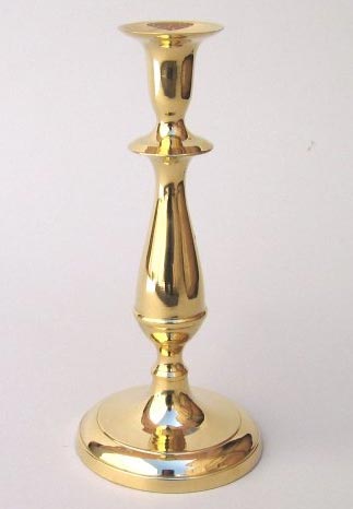 Gold Painted Candle Stand