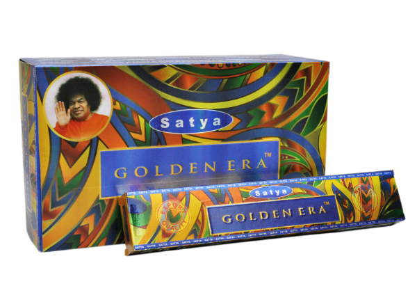 Satya Golden Era Incense Sticks 180 Grams Box