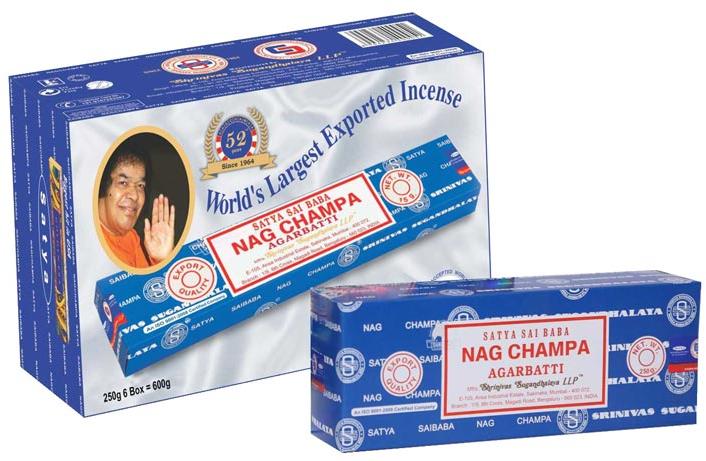 Satya Nag Champa Incense Sticks 1000 Grams Box