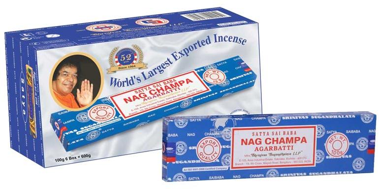 Satya Nag Champa Incense Sticks 600 Grams Box