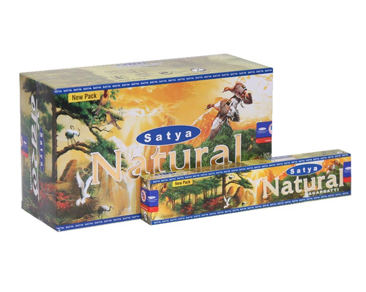 Satya Natural Incense Sticks 180 Grams Box