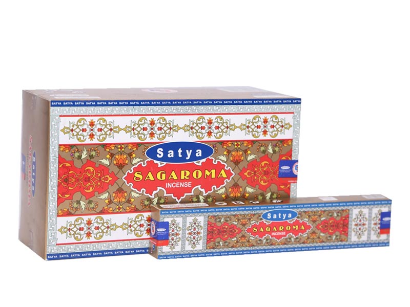 Satya Sagaroma Incense Sticks 180 Grams Box