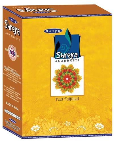Satya Shreya Incense Sticks 600 Grams Box