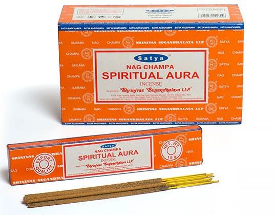Satya Spiritual Aura Incense Sticks 180 Grams Box