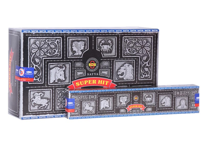 Satya Super Hit Incense Sticks 180 Grams Box