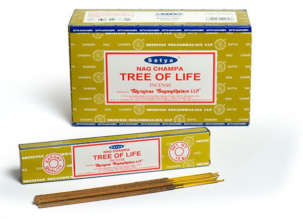 Satya Tree of Life Incense Sticks 180 Grams Box