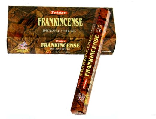 Tridev Frankincense Incense Sticks 120 Grams Box