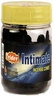 Tridev Intimate Incense Cones Jar 225 Grams