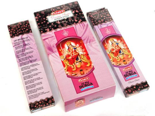 Tridev Jai Maa Durga Incense Sticks 120 Grams Box