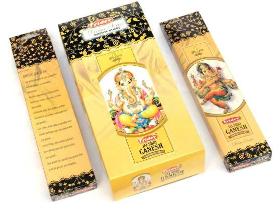 Tridev Jai Shri Ganesh Incense Sticks 120 Grams Box