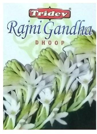 Tridev Rajnigandha Dhoop Sticks 12 Packs Box