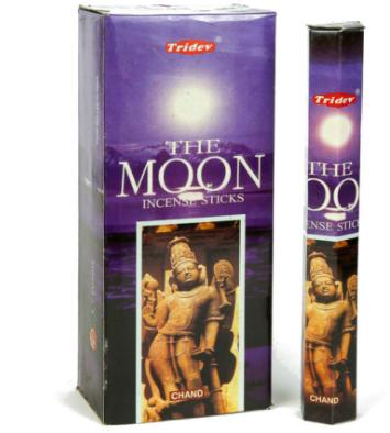 Tridev The Moon Incense Sticks 120 Grams Box