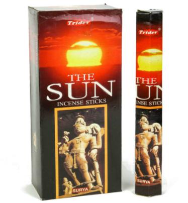 Tridev The Sun Incense Sticks 120 Grams Box