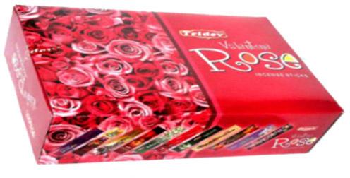 Tridev Valentine Rose Incense Sticks 480 Grams Box