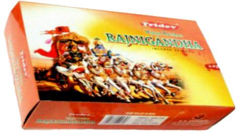 Tridev Vijaya Rajnigandha Incense Sticks 480 Grams Box