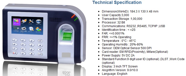 Biometric Gt-e9